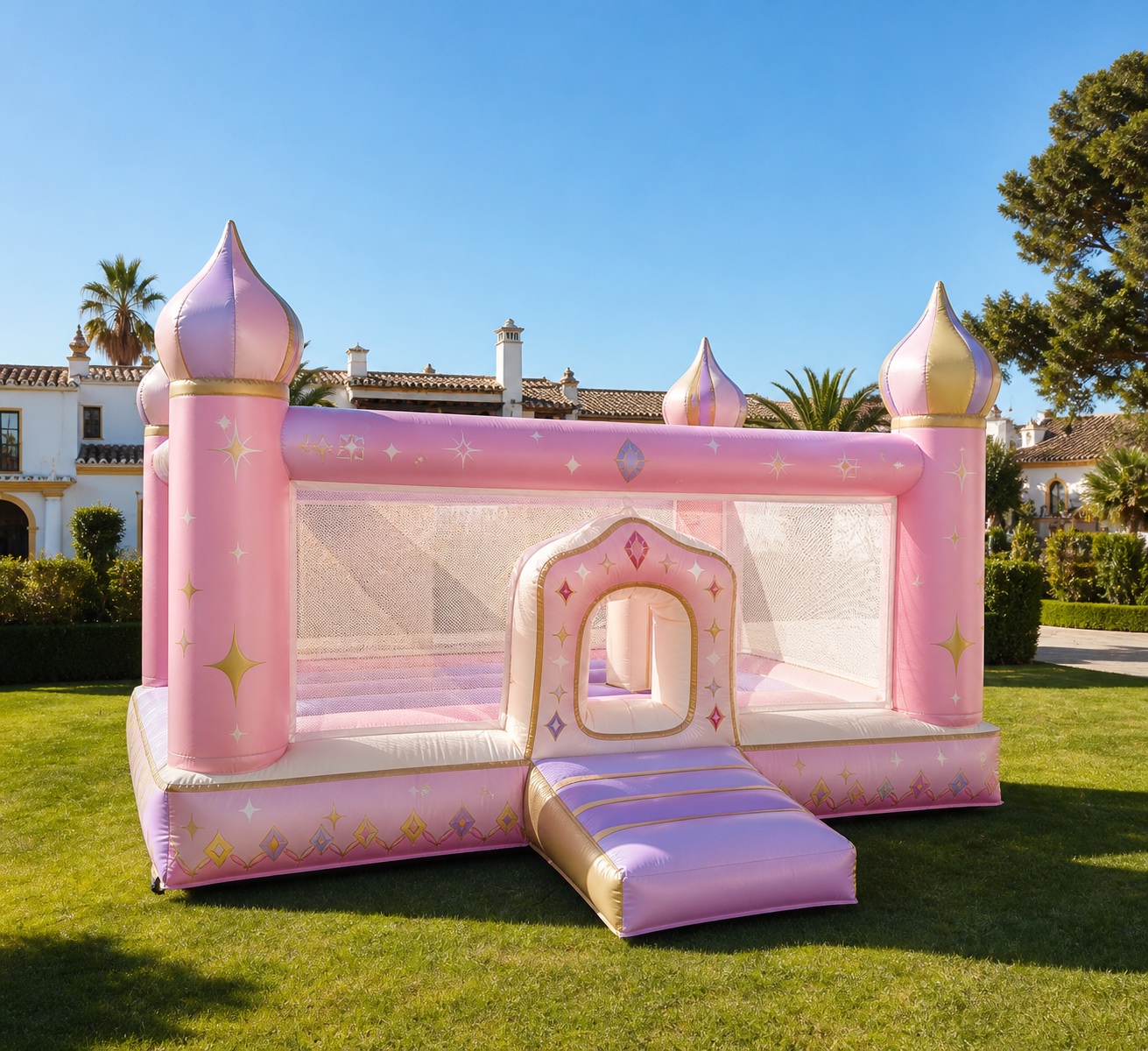Recreación orientativa de Mini Pista de Obstáculos